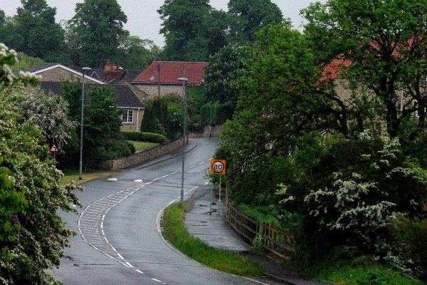 Entering the village from the North